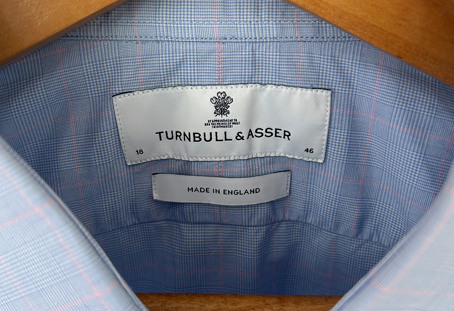 Turnbull & Asser Prince of Wales Check Shirt