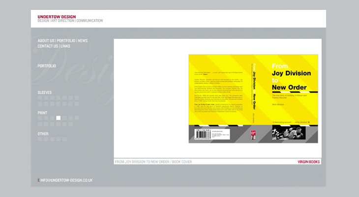 Undertow Design - Website - Portfolio