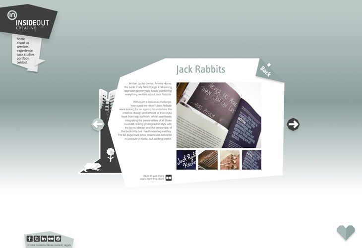 InsideOUT Creative - Website - Portfolio