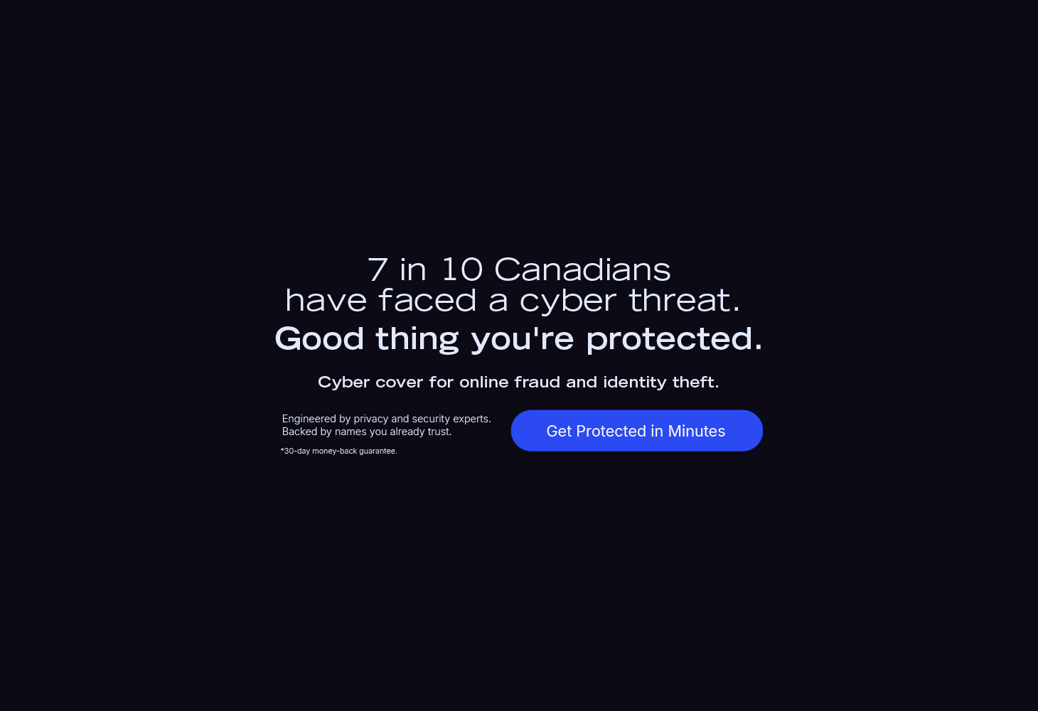 7 in 10 Canadians