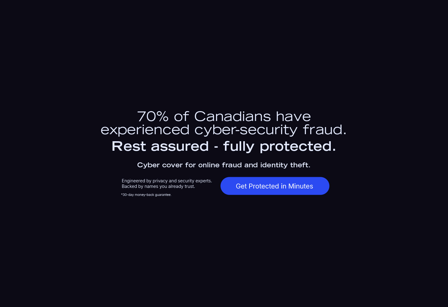 70% of Canadians