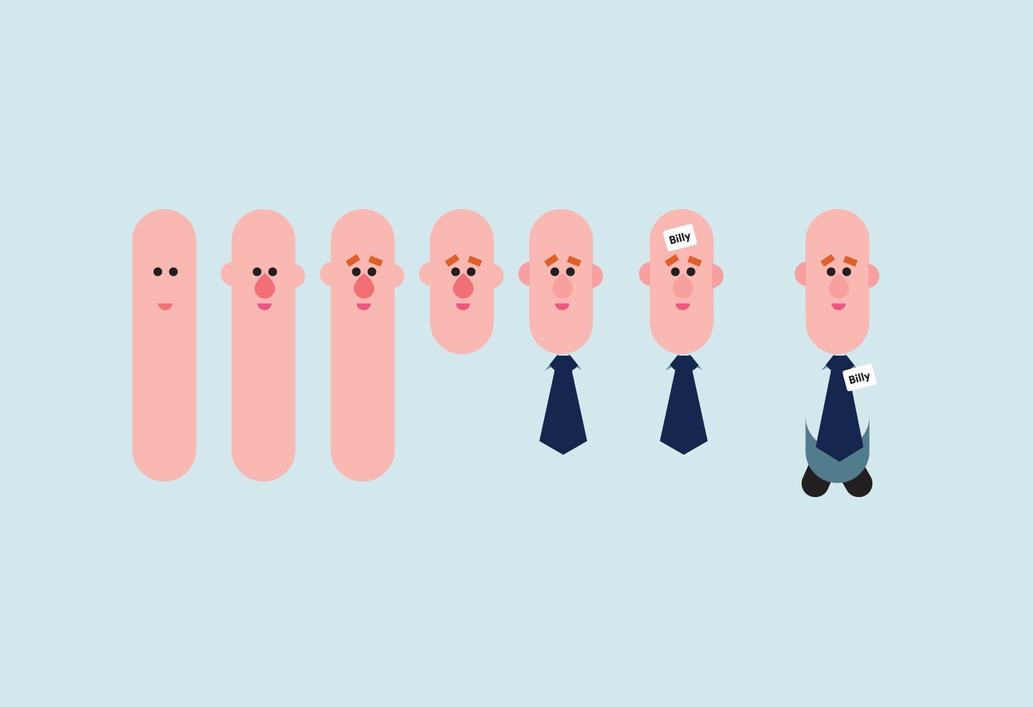 Billy - Character Illustration - Development