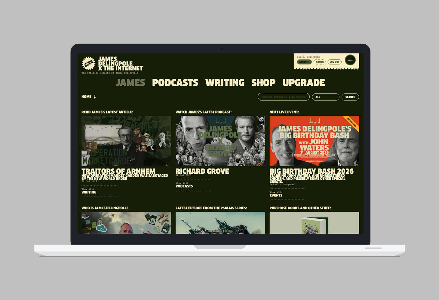 Homepage
