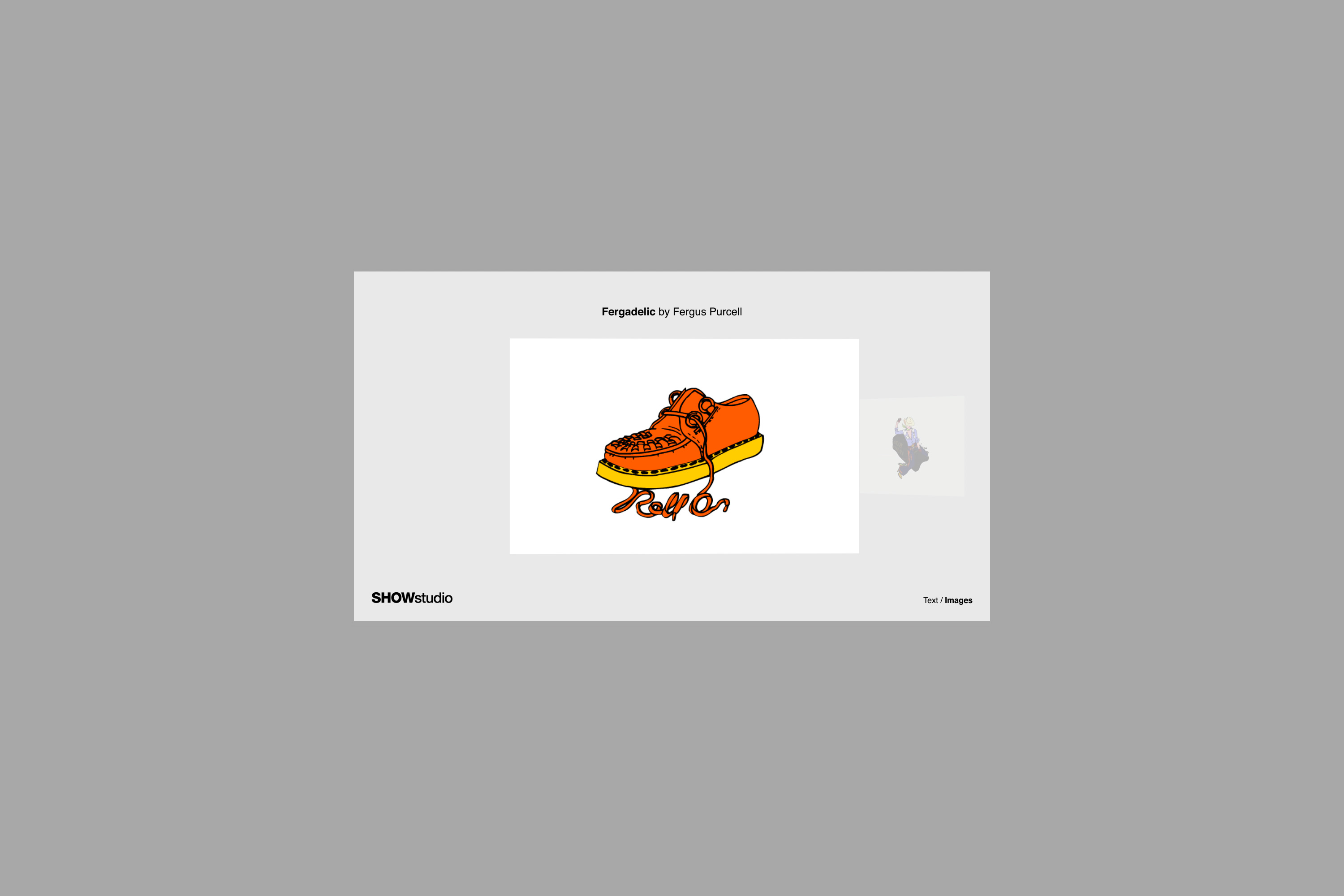 Fergadelic on SHOWstudio