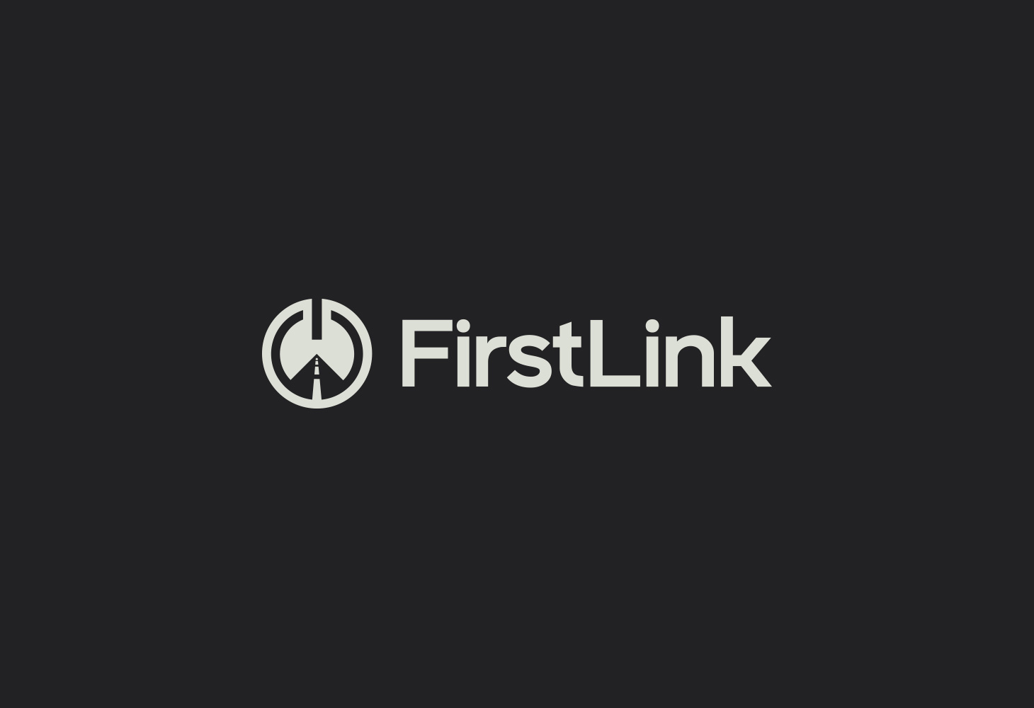 FirstLink Logotype, horizontal