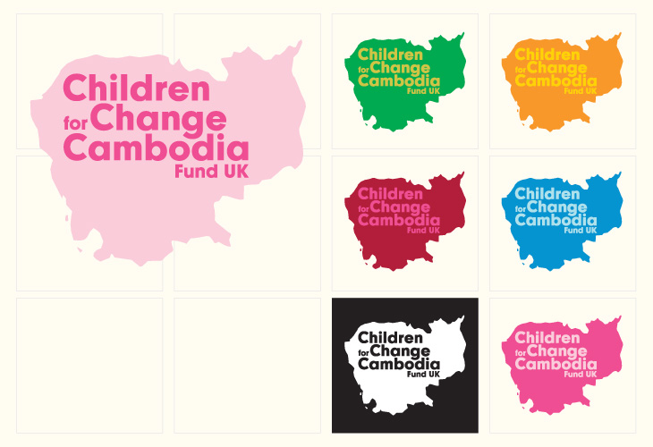 Children for Cambodia - Identity - Identity palette options