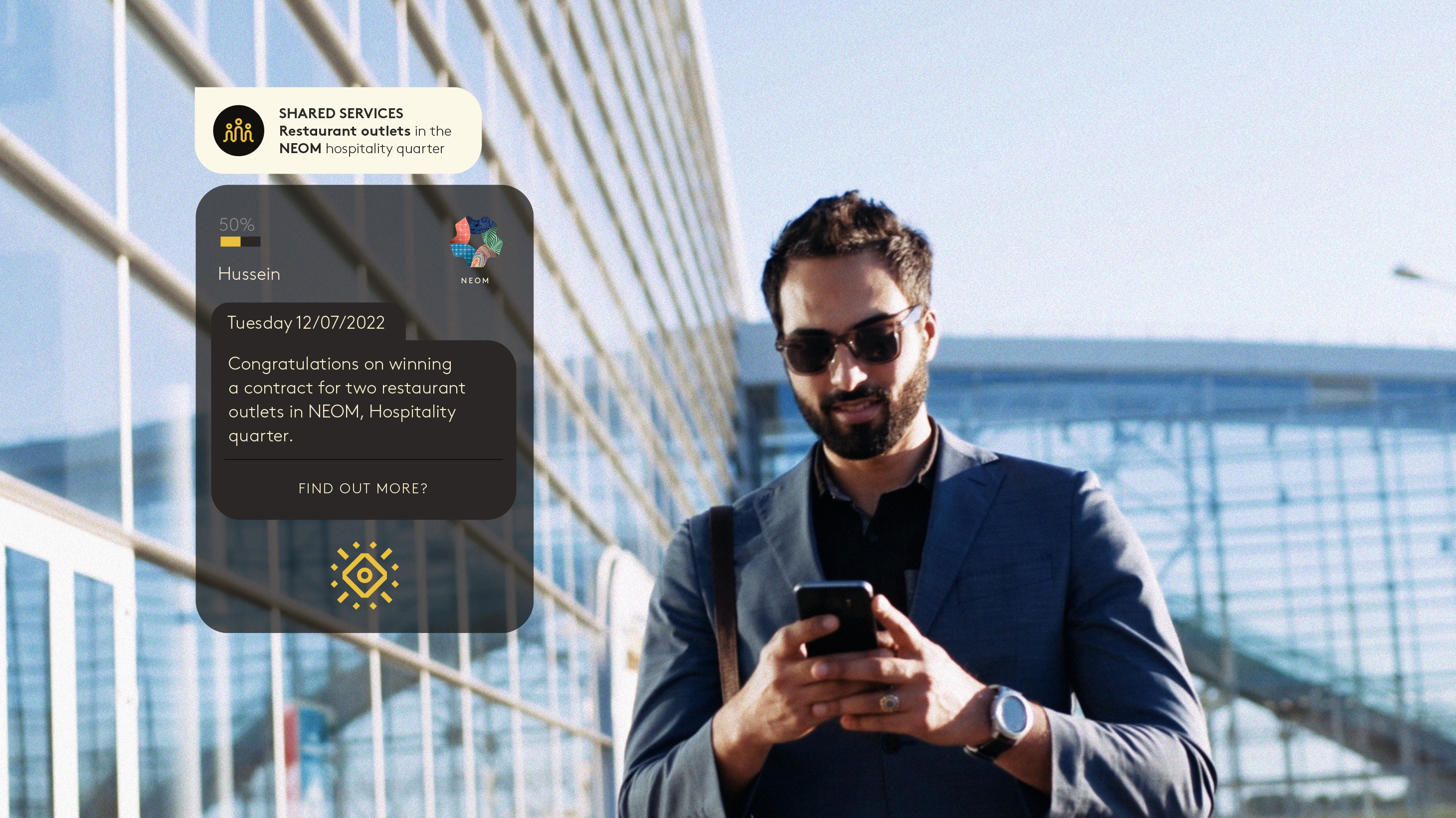 Shared services message