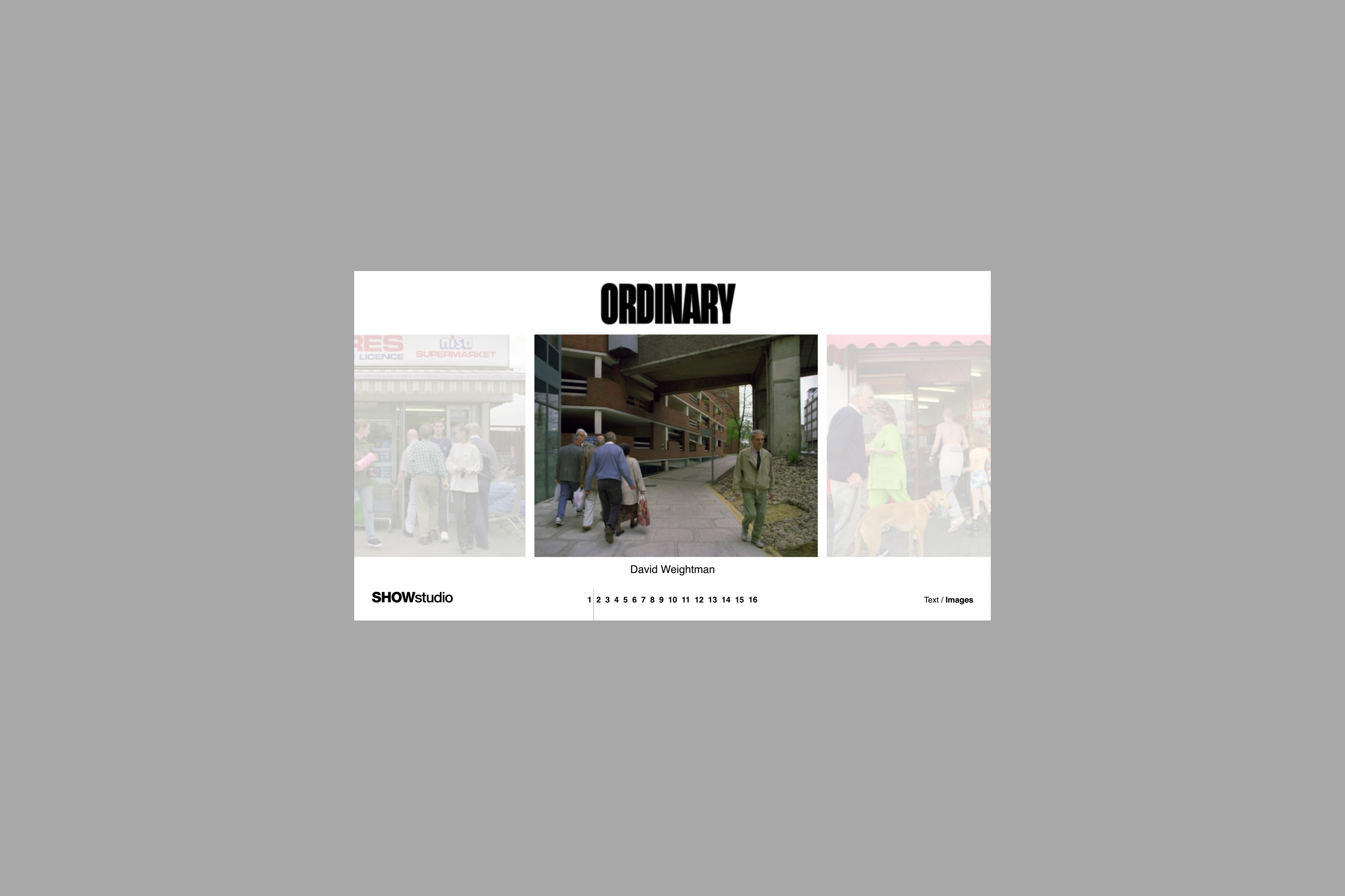 Photography by David Weightman