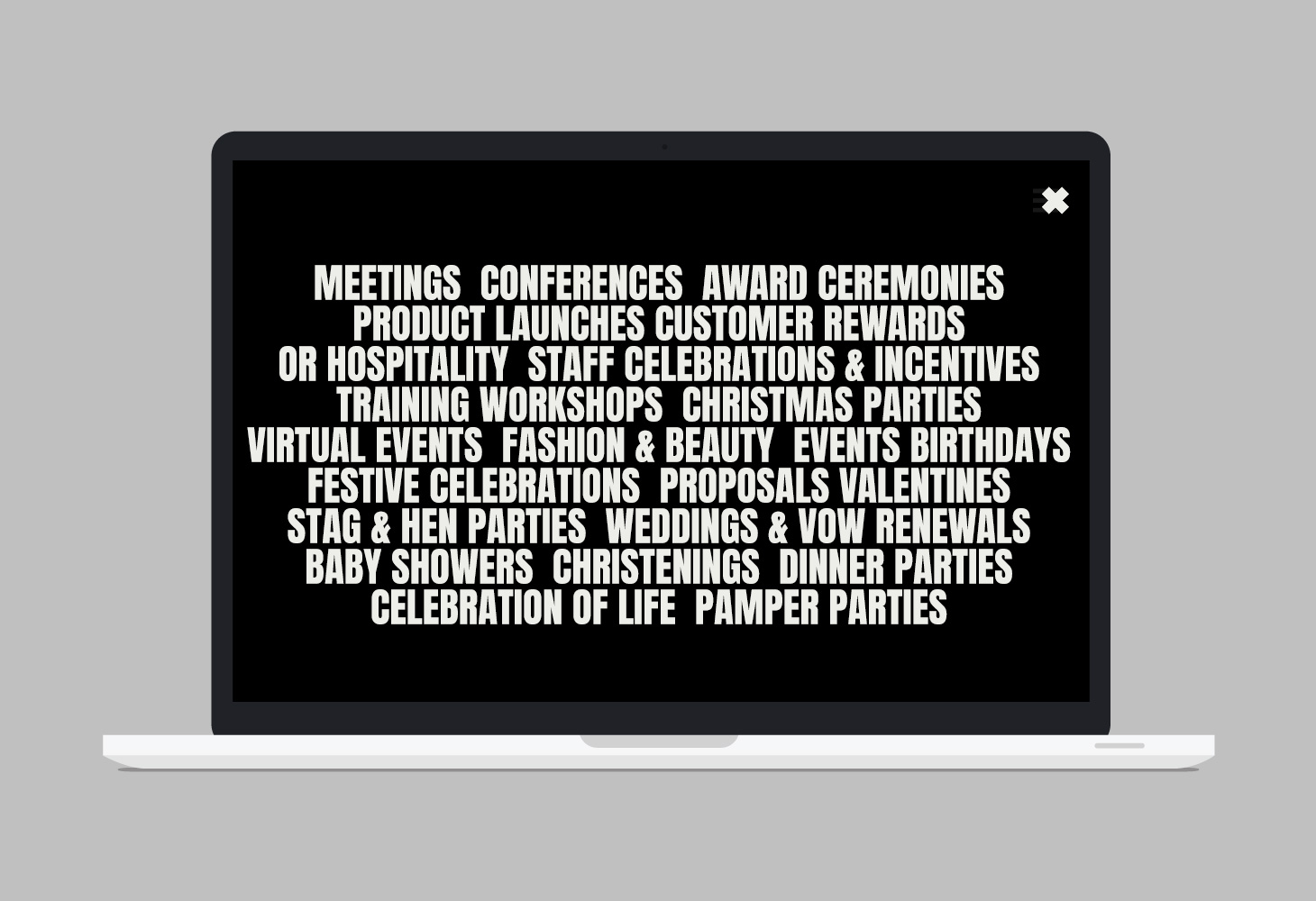 RS Events & Lifestyle - Website