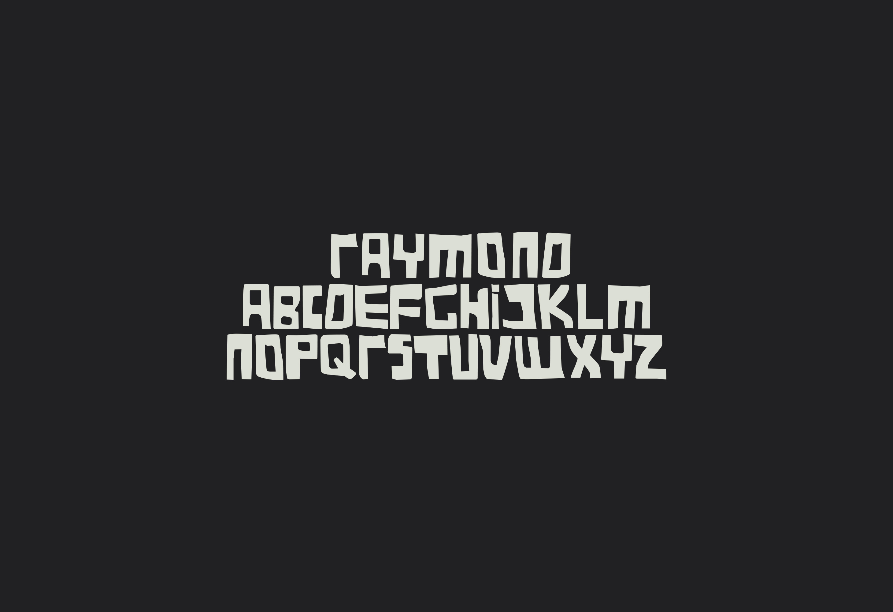Raymond - Font / Typeface