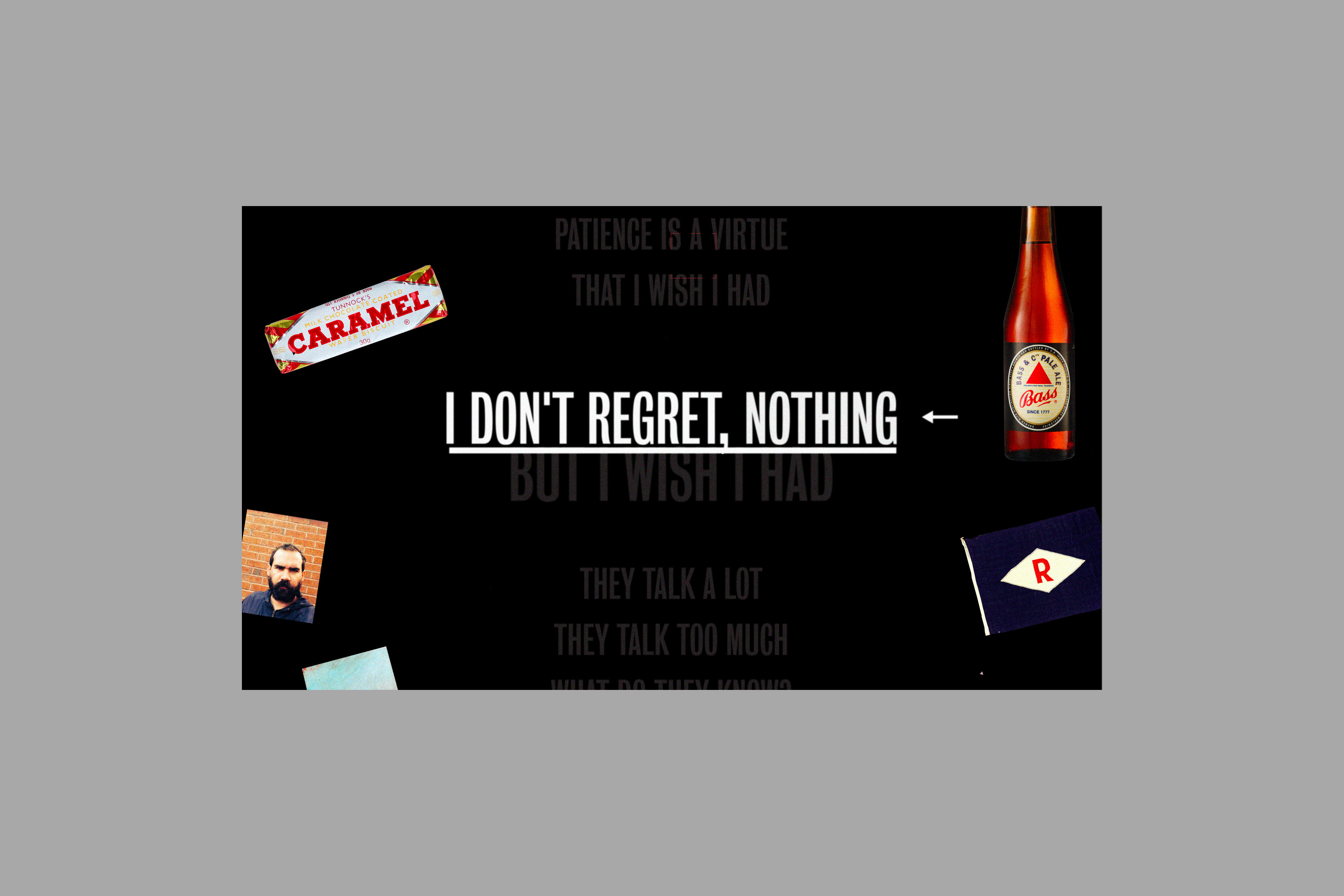 I don't regret