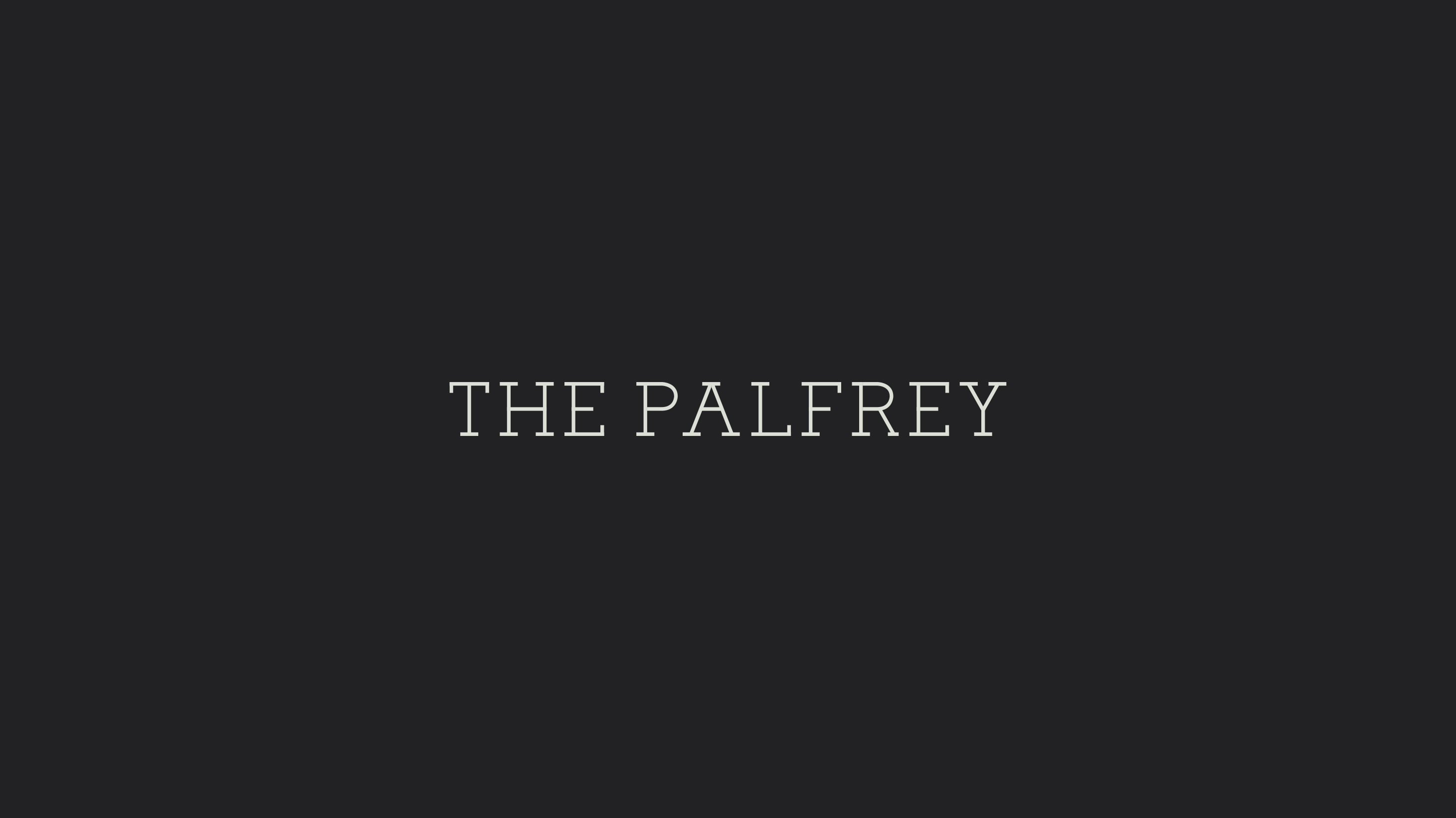 The Palfrey - Logotype