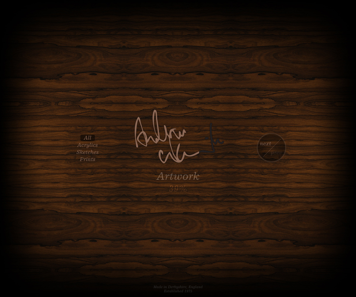 The wonderful world of Warwicka - Artwork - Website - Preloading