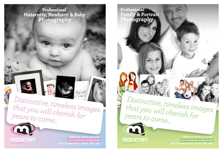 Mackney Photography - Baby and Family Leaflets