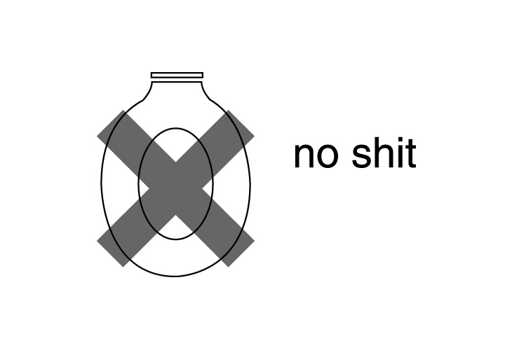 no shit - Illustration